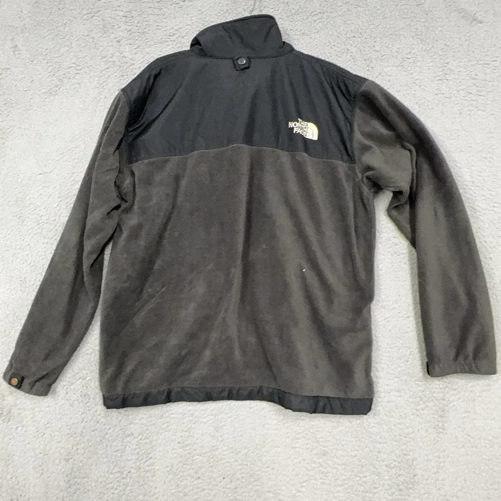 North Face Jacket Mens 2XL Gray Summit Series Gore Windstopper Fleece Full Zip
